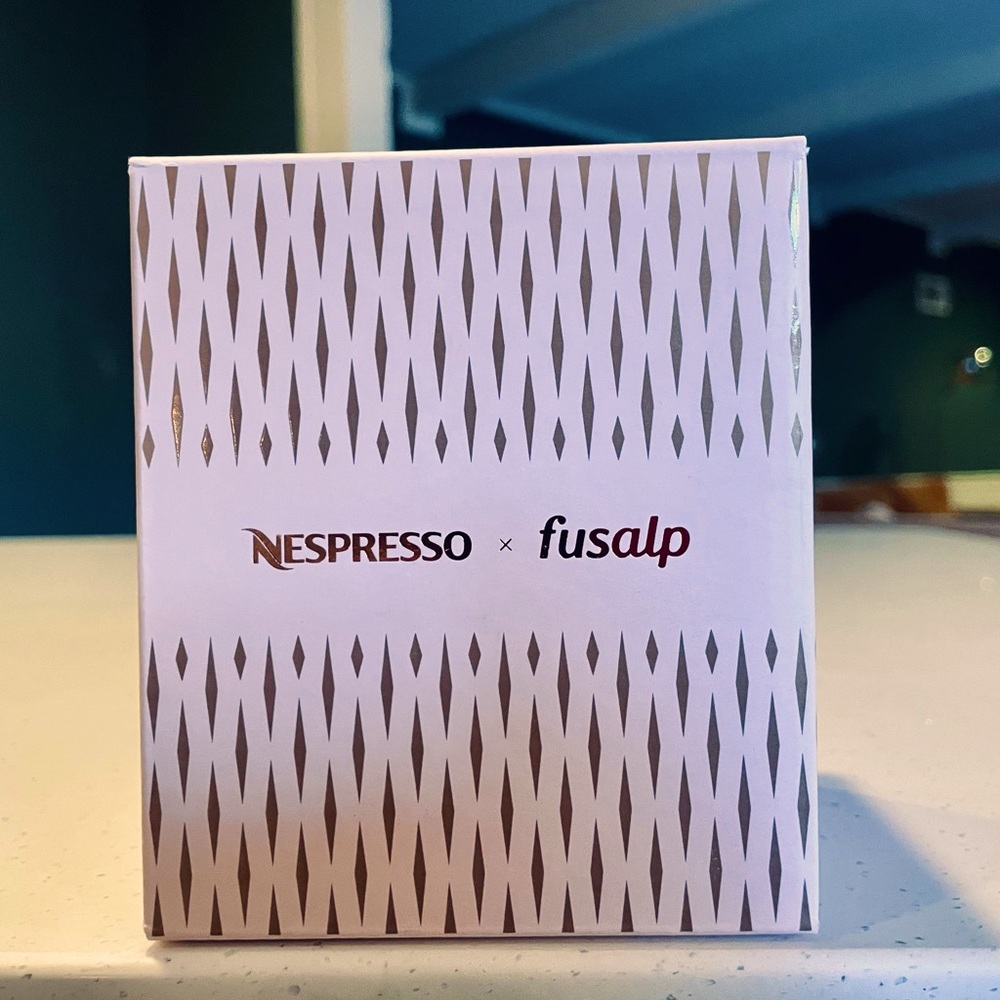 Ships tomorrow! Nespresso Fusalp Festive Coffee Mug Limited Edition